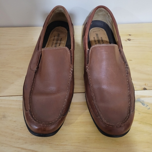 Johnston and Murphy brown loafers 13 - Picture 1 of 5